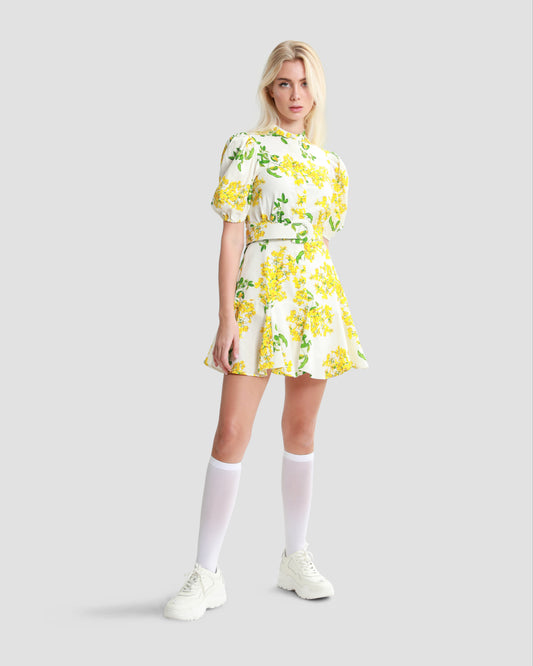 Mini Floral Dress