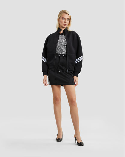 Monochrome Tapered Track Jacket