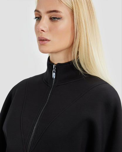 Monochrome Tapered Track Jacket