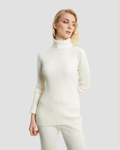 Solid Tone Knitted Pullover