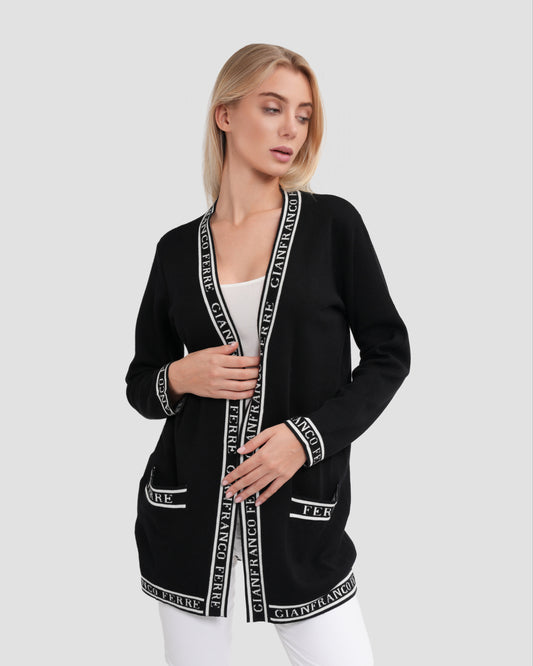 Logo Knitted Cardigan