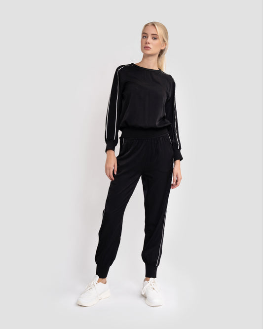 Logo Tape Tracksuit Set