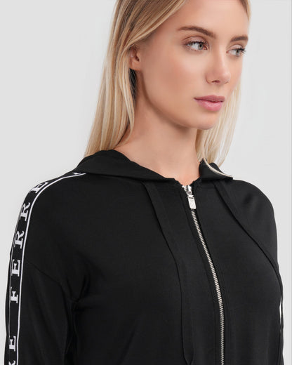 Logo Tape Zip-Up Tracksuit Set