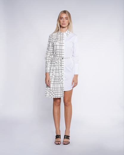 Asymmetrical Shirt Dress