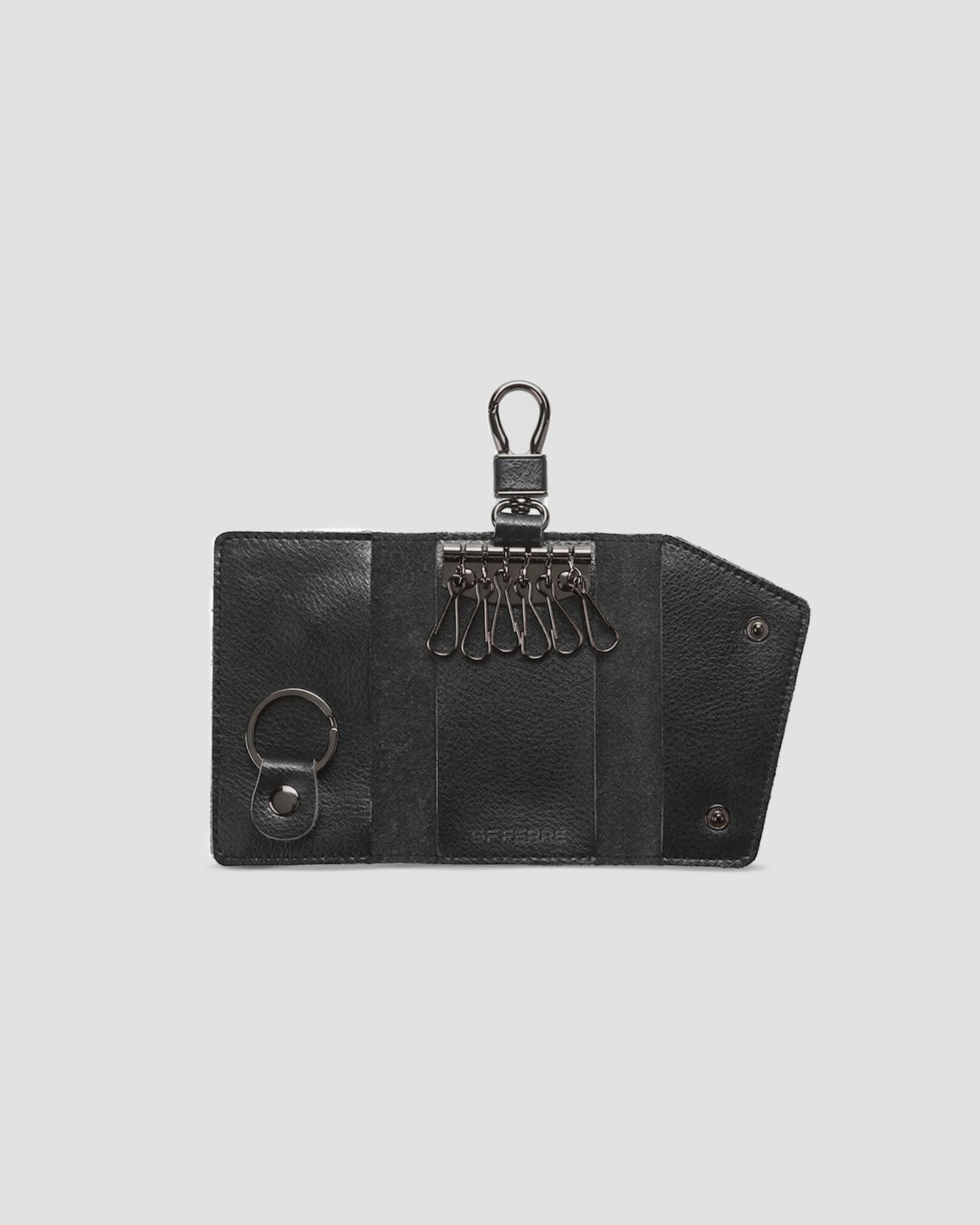 GF Ferre Verona Textured Leather Key Wallet