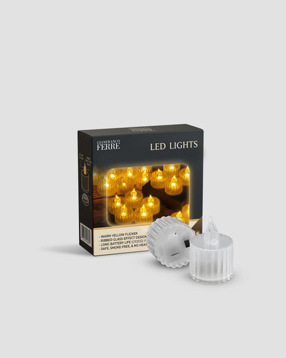 Gianfranco Ferre Ribbed Glass-Effect LED Lights
