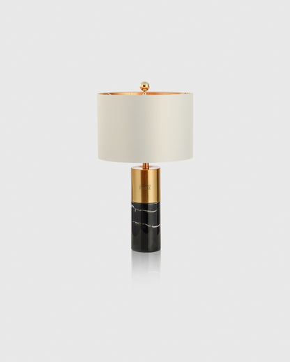 Gianfranco Ferre Luxe Marble & Brass Table Lamp
