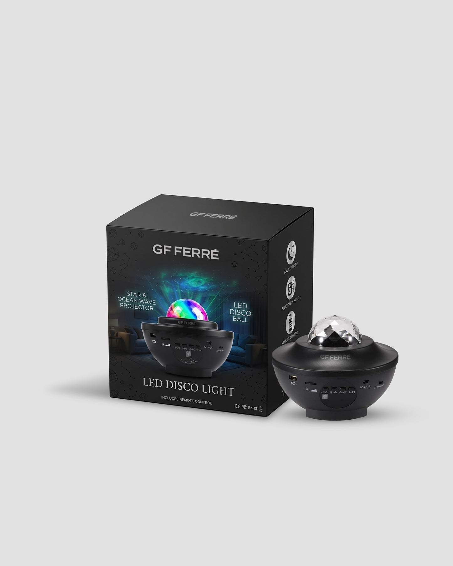 GF Ferre Celestial Star & Ocean Wave Projector