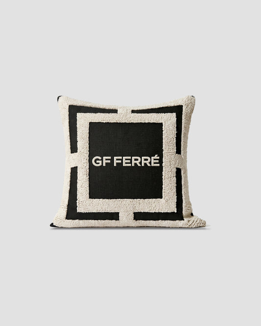 GF Ferre Signature Tufted Geometric Cushion