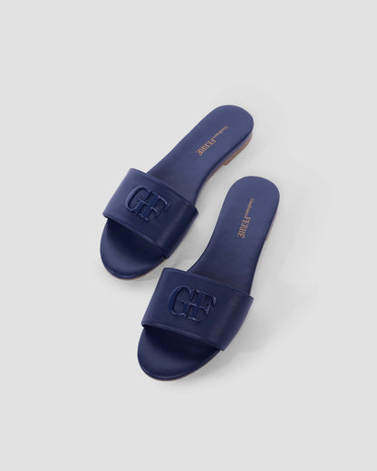 Logo Flat Sandals