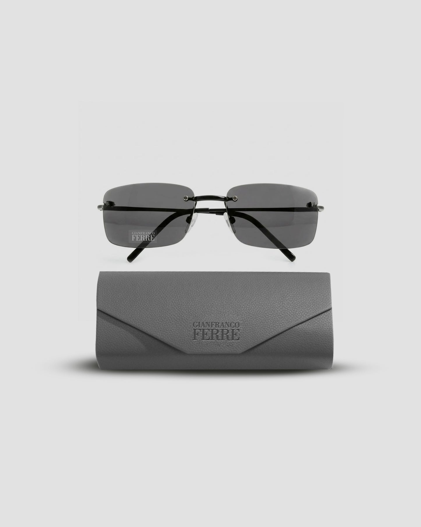 Gianfranco Ferre Sleek Rimless Sunglasses