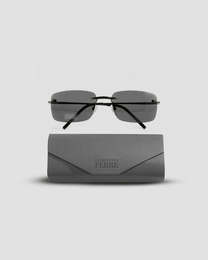 Gianfranco Ferre Sleek Rimless Sunglasses
