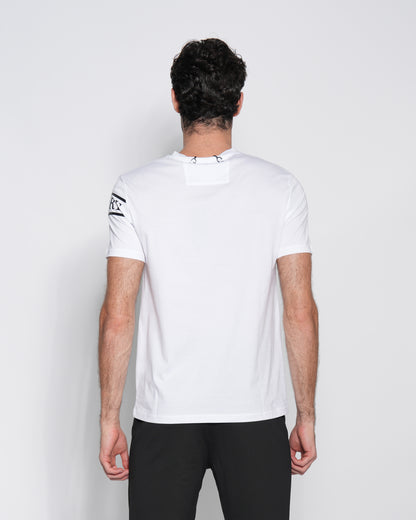 Logo Print White T-shirt