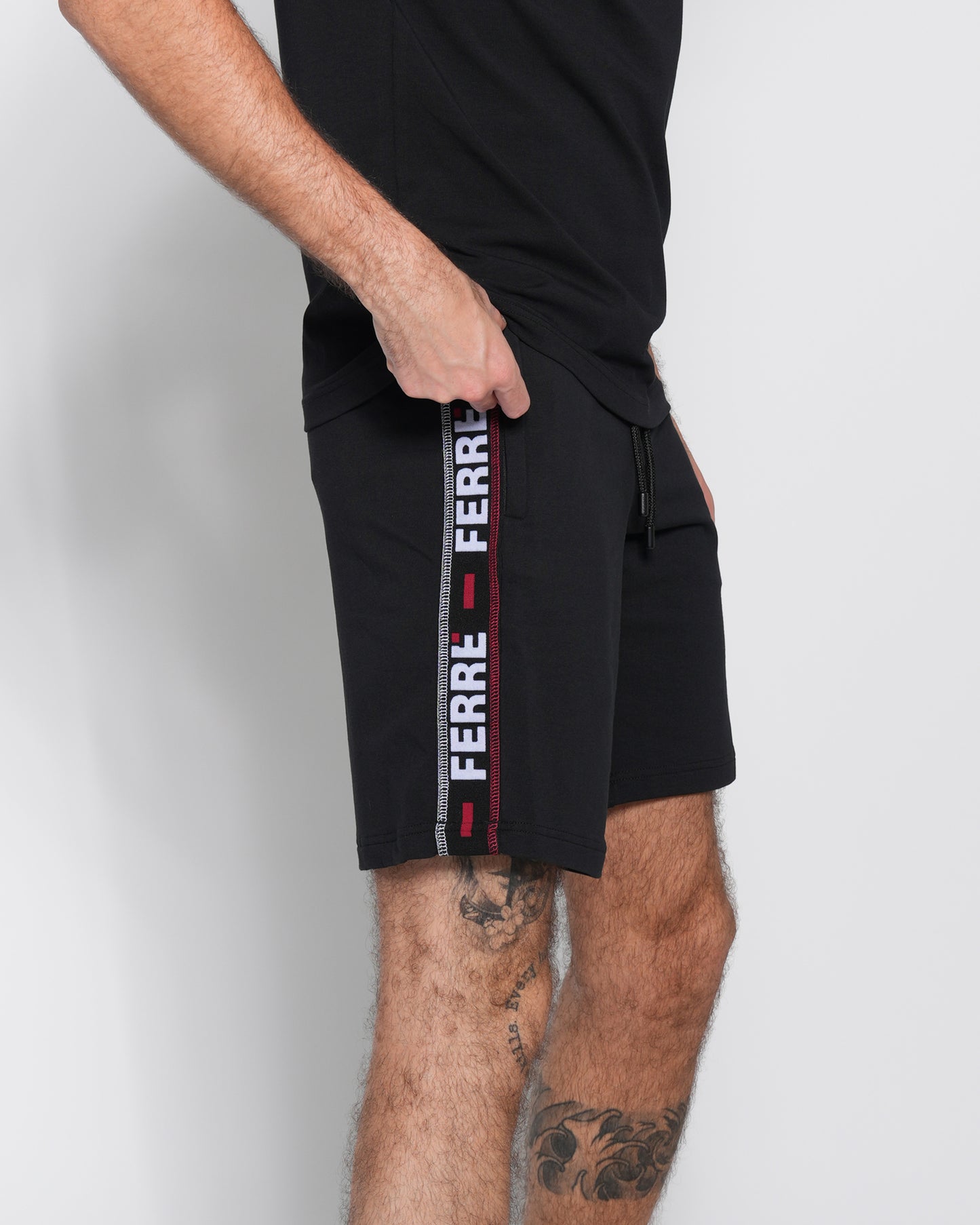Contrast Logo Taping Shorts