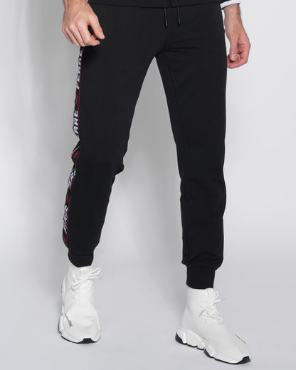 Contrast Logo Taping Track Pants