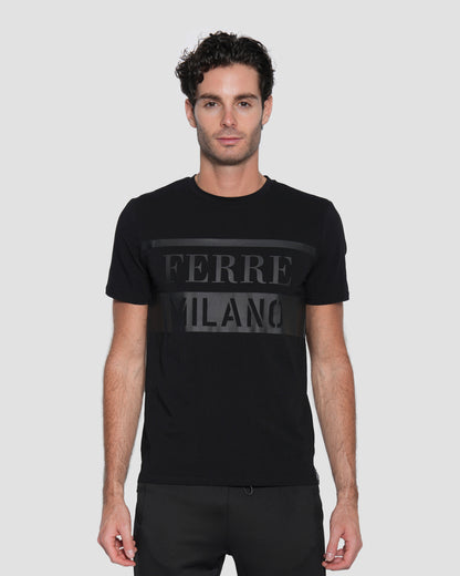Rubber Logo Print T-Shirt