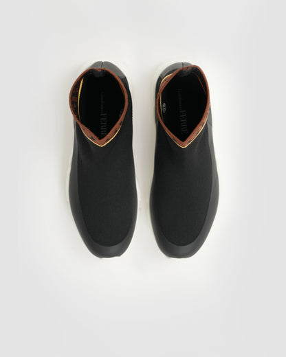 Logo Knit Sock Sneakers
