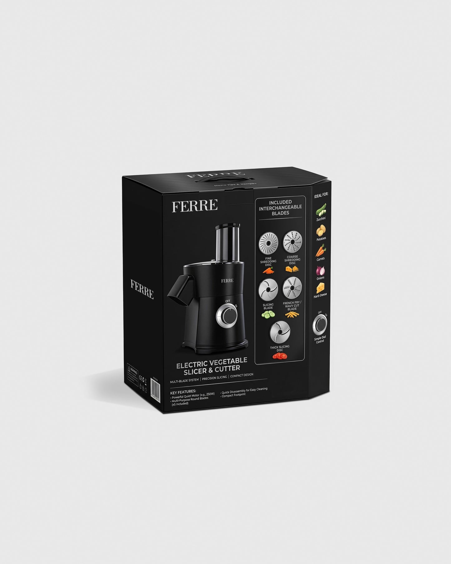 Ferre Culinary Prep Master Electric Slicer