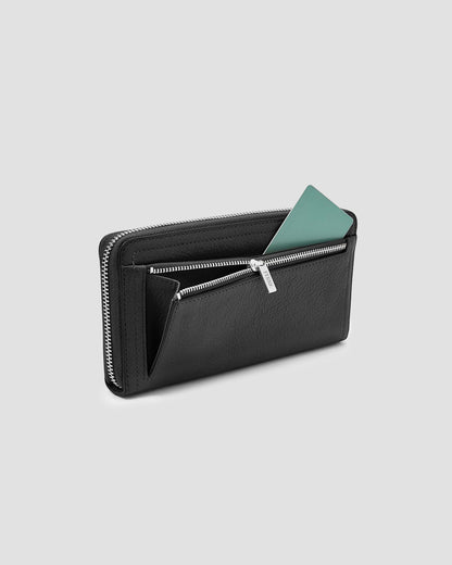 Ferre Caviar Continental Wristlet
