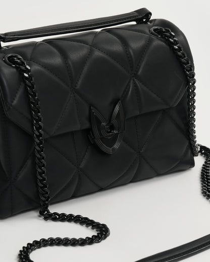 Soft Padded Quilted Shoulder Bag