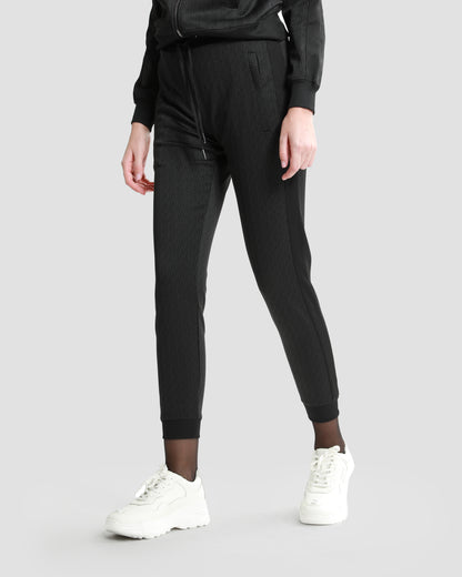 Logo Pattern Tracksuit Set