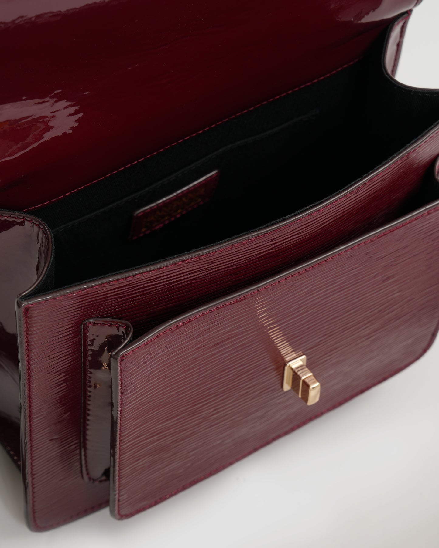 Textured Leather Handbag