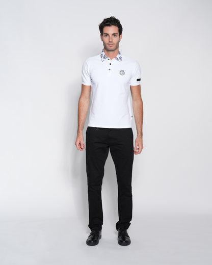 Classic Print Polo Shirt