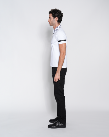 Classic Print Polo Shirt