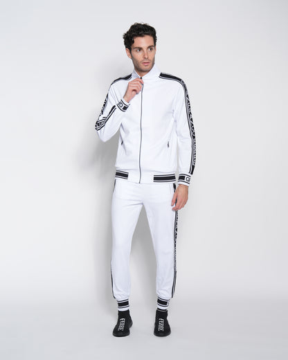 Contrast Logo Taping Tracksuit Jacket