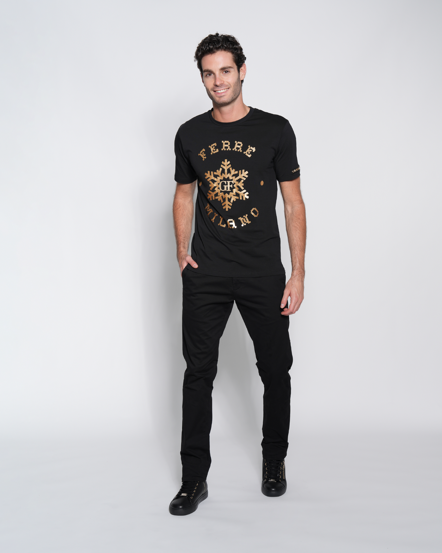 Slim Fit Black Casual Pants