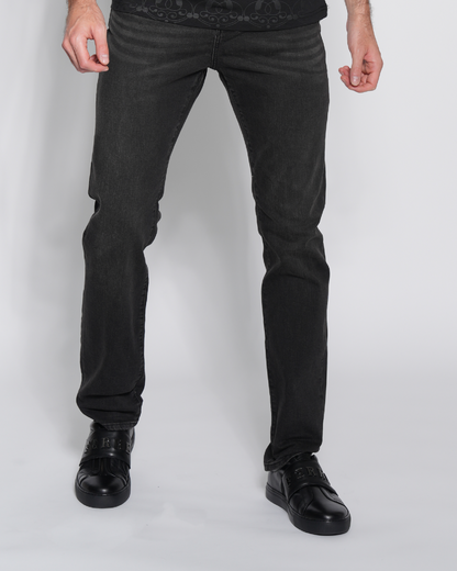Slim Fit Black Denim Jeans