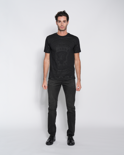 Slim Fit Black Denim Jeans