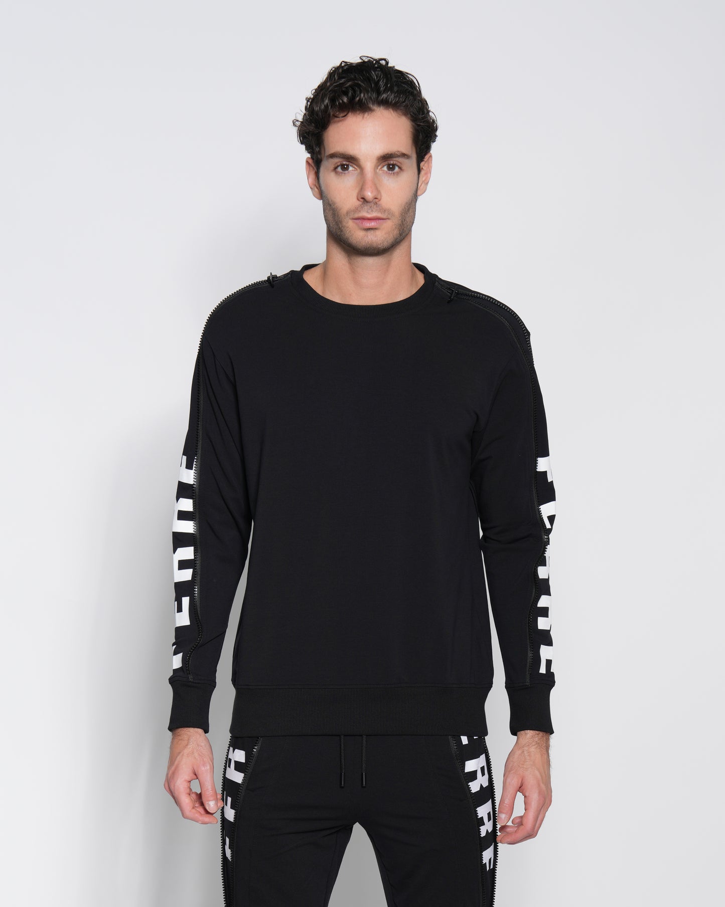 Zip Long Sleeve Sweatshirt